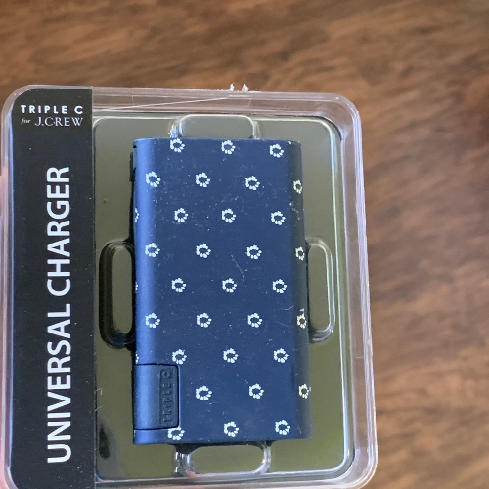 J.Crew rechargeable power bank